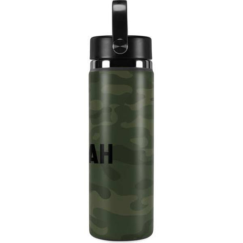 Hooah Military Hydro Flask 20oz Wide Mouth Skin