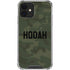 Hooah Military iPhone 12 Clear Case