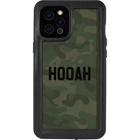 Hooah Military iPhone 12 Pro Max Waterproof Case