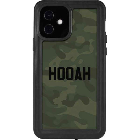 Hooah Military iPhone 12 Waterproof Case
