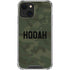 Hooah Military iPhone 13 Clear Case