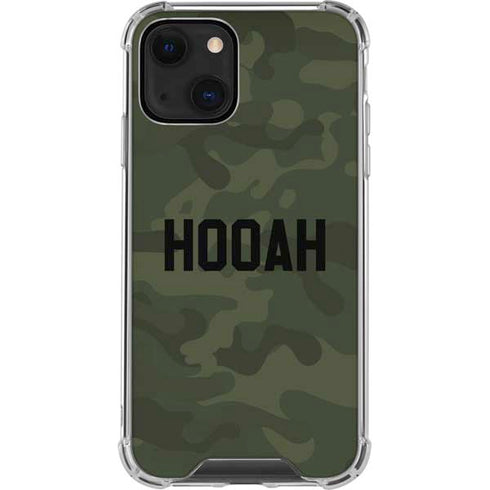 Hooah Military iPhone 13 Mini Clear Case