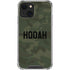 Hooah Military iPhone 13 Mini Clear Case