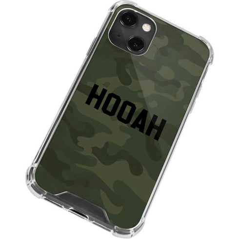 Hooah Military iPhone 13 Mini Clear Case
