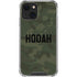 Hooah Military iPhone 14 Clear Case