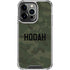 Hooah Military iPhone 14 Pro Clear Case