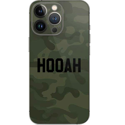 Hooah Military iPhone 15 Pro Skin