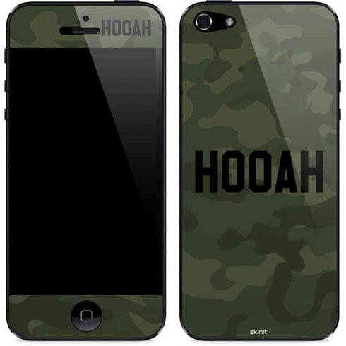 Hooah Military iPhone 5/5s/5SE Skin