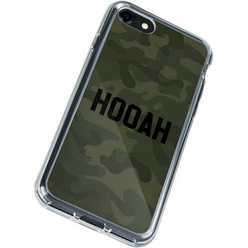 Hooah Military iPhone SE (2nd & 3rd Gen) Clear Case
