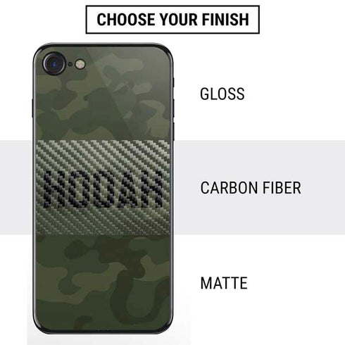 Hooah Military iPhone SE (2nd & 3rd Gen) Skin