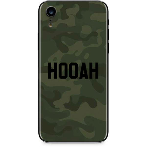 Hooah Military iPhone XR Skin