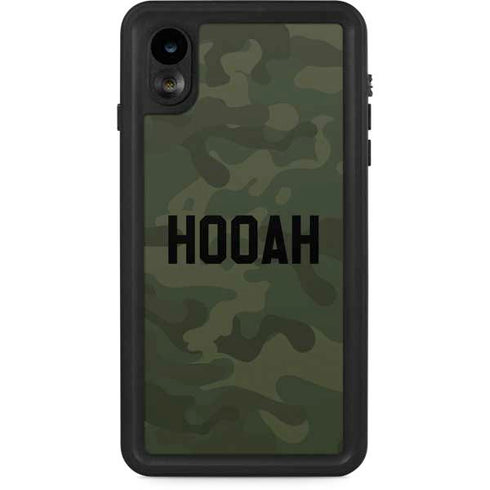 Hooah Military iPhone XR Waterproof Case