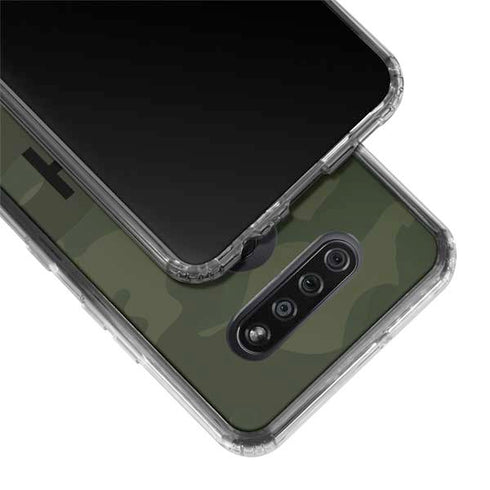 Hooah Military LG K51/Q51 Clear Case