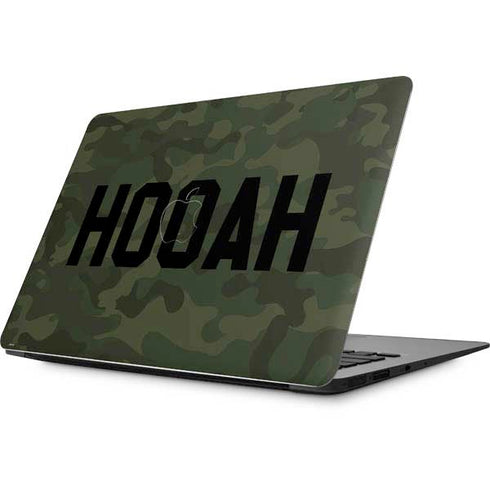 Hooah Military Apple MacBook Skin