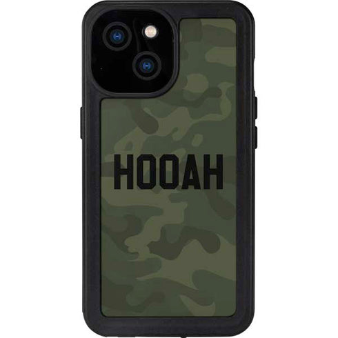 Hooah Military iPhone 15 Waterproof Case