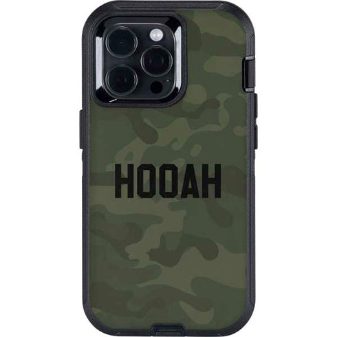 Hooah Military Otterbox Defender iPhone Skin