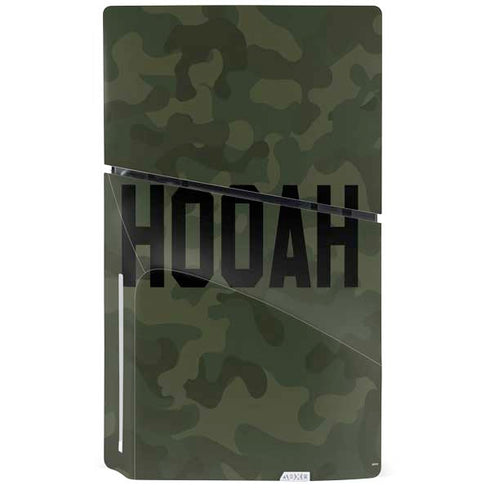 Hooah Military PS5 Slim Disk Console Skin