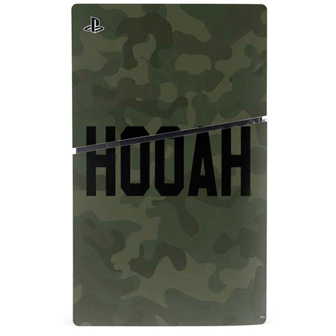 Hooah Military PS5 Slim Digital Edition Bundle Skin
