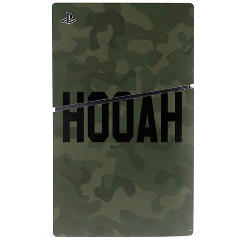 Hooah Military PS5 Slim Digital Edition Console Skin