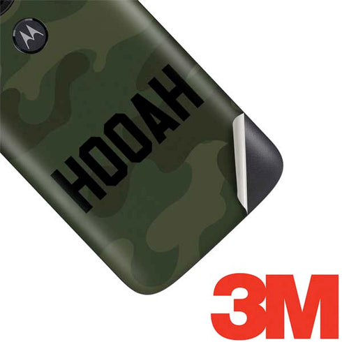Hooah Military Moto E5 Play Skin