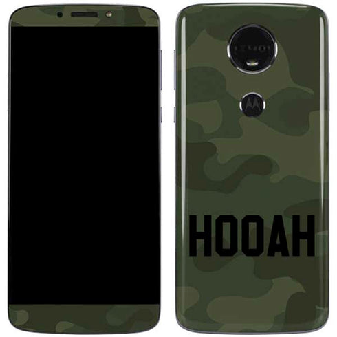 Hooah Military Moto E5 Plus Skin