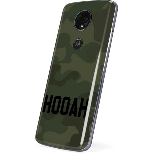 Hooah Military Moto E5 Plus Skin