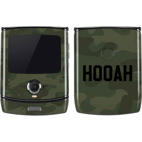 Hooah Military Motorola RAZR Skin