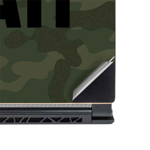 Hooah Military MSI GS65 Stealth Laptop Skin