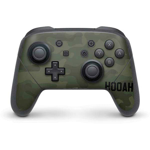 Hooah Military Nintendo Switch Pro Controller Skin