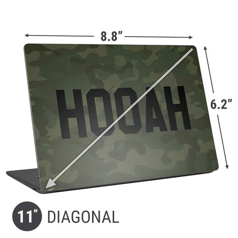 Hooah Military Universal Laptop 11in (8.8 x 6.2in) Skin