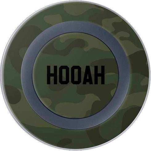 Hooah Military Wireless Charger Skin