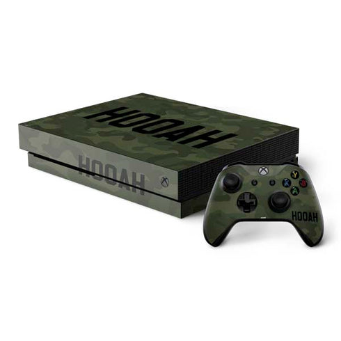 Hooah Military Xbox One X Bundle Skin