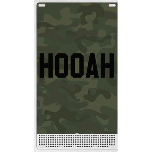 Hooah Military Xbox Series S Console Skin
