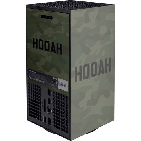 Hooah Military Xbox Series X Console Skin