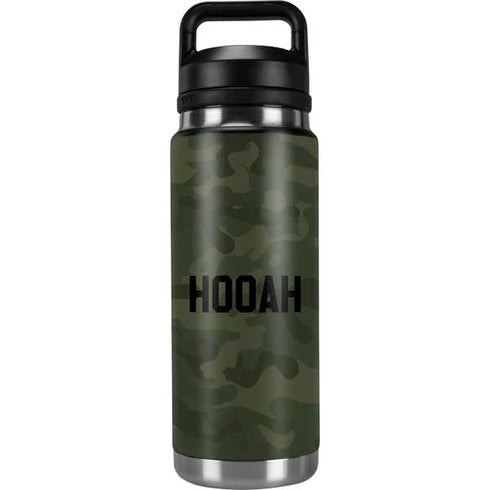 Hooah Military YETI Rambler 26oz Bottle Skin