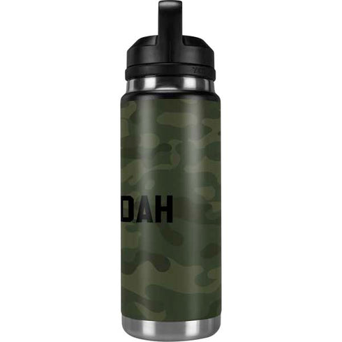 Hooah Military YETI Rambler 26oz Bottle Skin