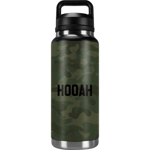 Hooah Military YETI Rambler 36oz Bottle Skin
