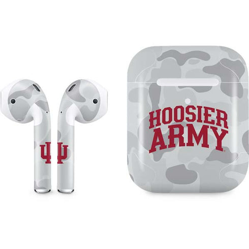 Indiana University Hoosier Army Apple AirPods 2 Skin