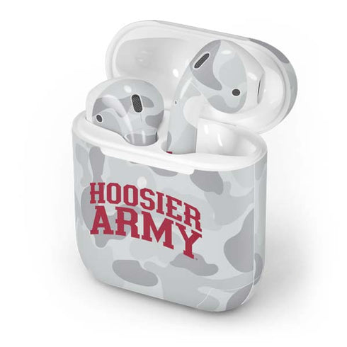 Indiana University Hoosier Army Apple AirPods 2 Skin