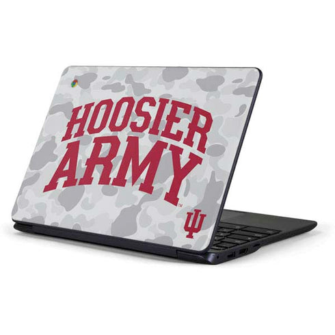 Indiana University Hoosier Army Samsung Chromebook Skin