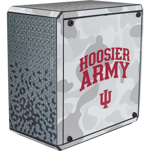 Indiana University Hoosier Army Cooler Master MasterBox Q300L Mini Tower Skin