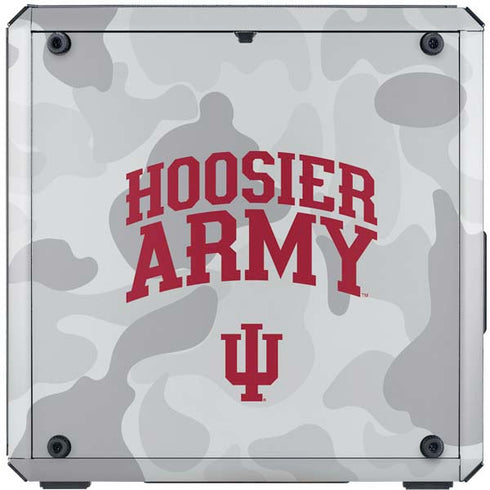 Indiana University Hoosier Army Cooler Master MasterBox Q300L Mini Tower Skin