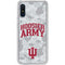 Indiana University Hoosier Army Galaxy A10e Clear Case