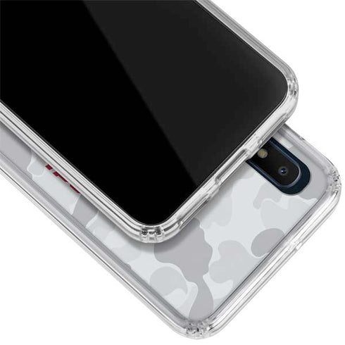 Indiana University Hoosier Army Galaxy A10e Clear Case
