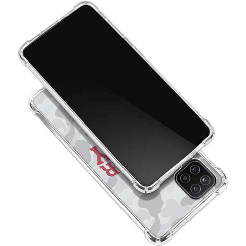 Indiana University Hoosier Army Galaxy A12 Clear Case