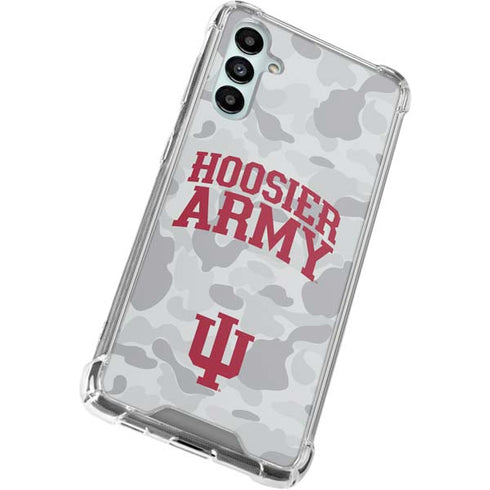 Indiana University Hoosier Army Galaxy A14 5G Clear Case