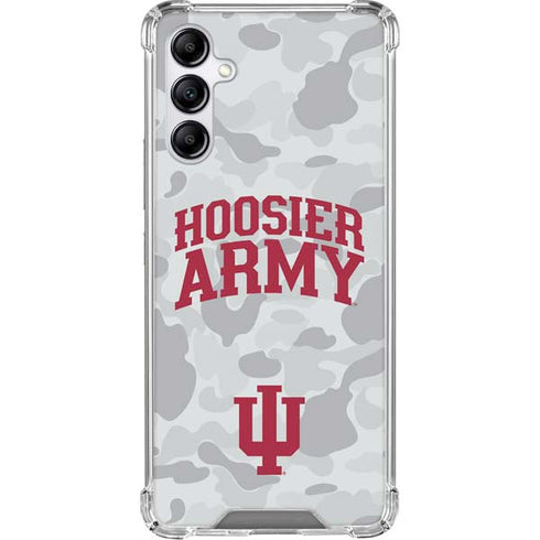 Indiana University Hoosier Army Galaxy A15 5G Clear Case