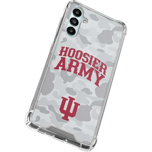 Indiana University Hoosier Army Galaxy A15 5G Clear Case