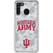 Indiana University Hoosier Army Galaxy A21 Clear Case