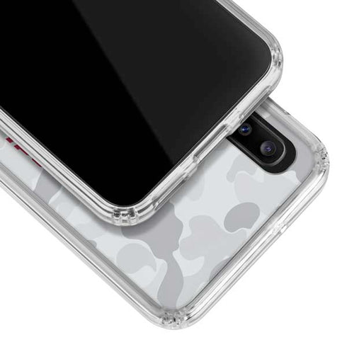 Indiana University Hoosier Army Galaxy A30 Clear Case